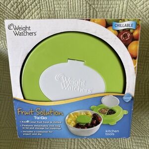Weight Watchers Fruit Solution To Go Container On The Go BPA-Free Chillable New